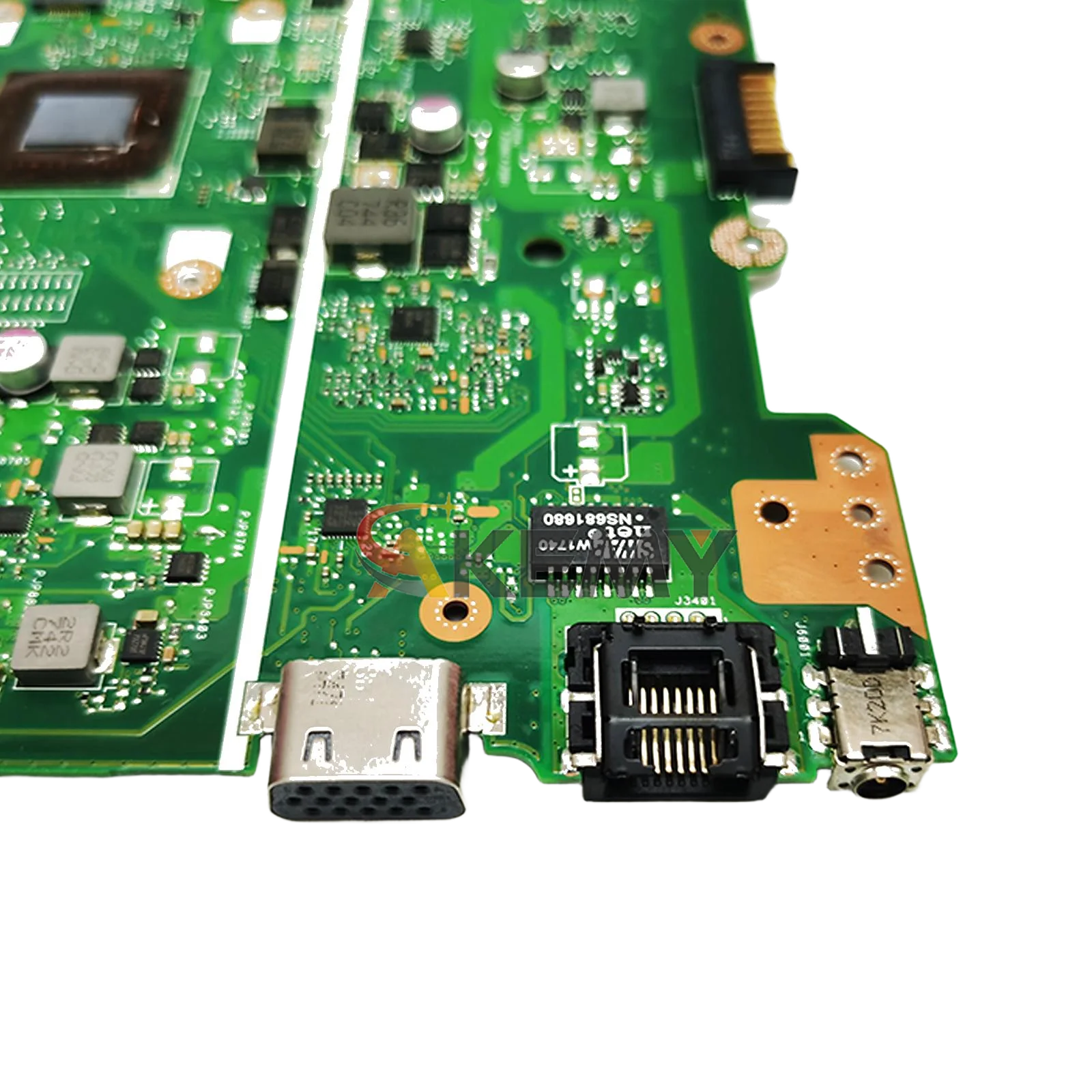 X441BA Scheda Madre Del Computer Portatile Per ASUS VivoBook F441B X441B A441B X441BA Scheda Madre Del Notebook Con A6 A8 A9 CPU test OK trasporto veloce