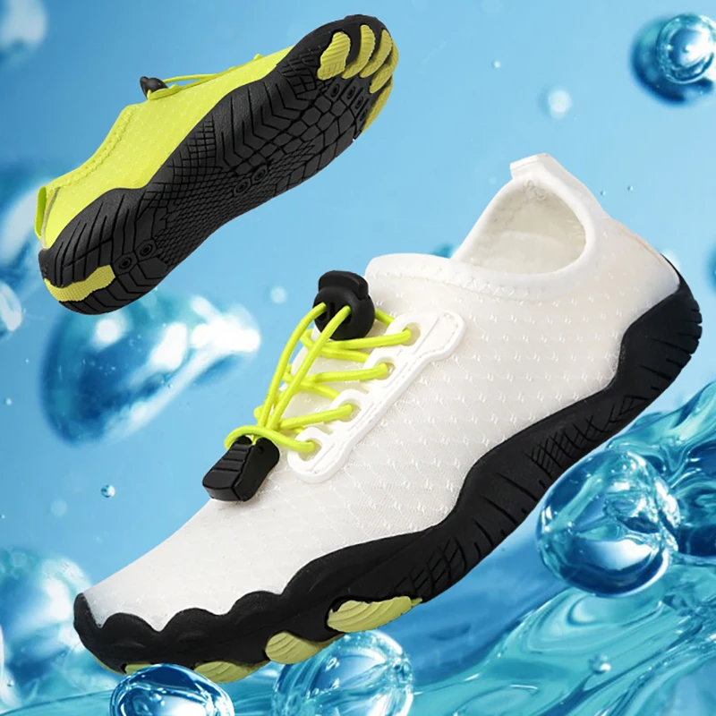 

Stylish men's outdoor beach quick-drying swimming shoes Snorkeling and surfing sneakers Lightweight breathable wading shoes