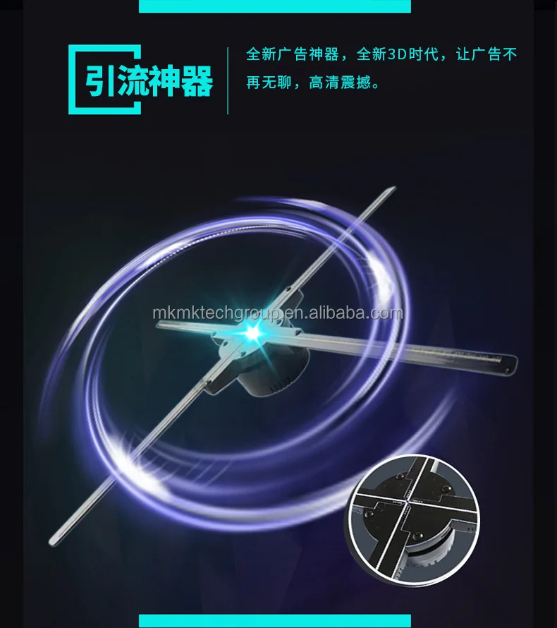 Hologramventilator 50cm