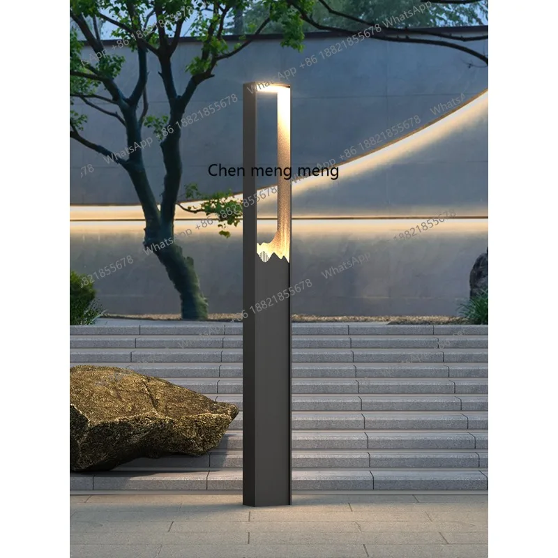 

Наружный китайский двор, солнечный высокий столб, свет для виллы, сообщества, водонепроницаемый пейзажный светильник, садовый светильник для китайской обществ