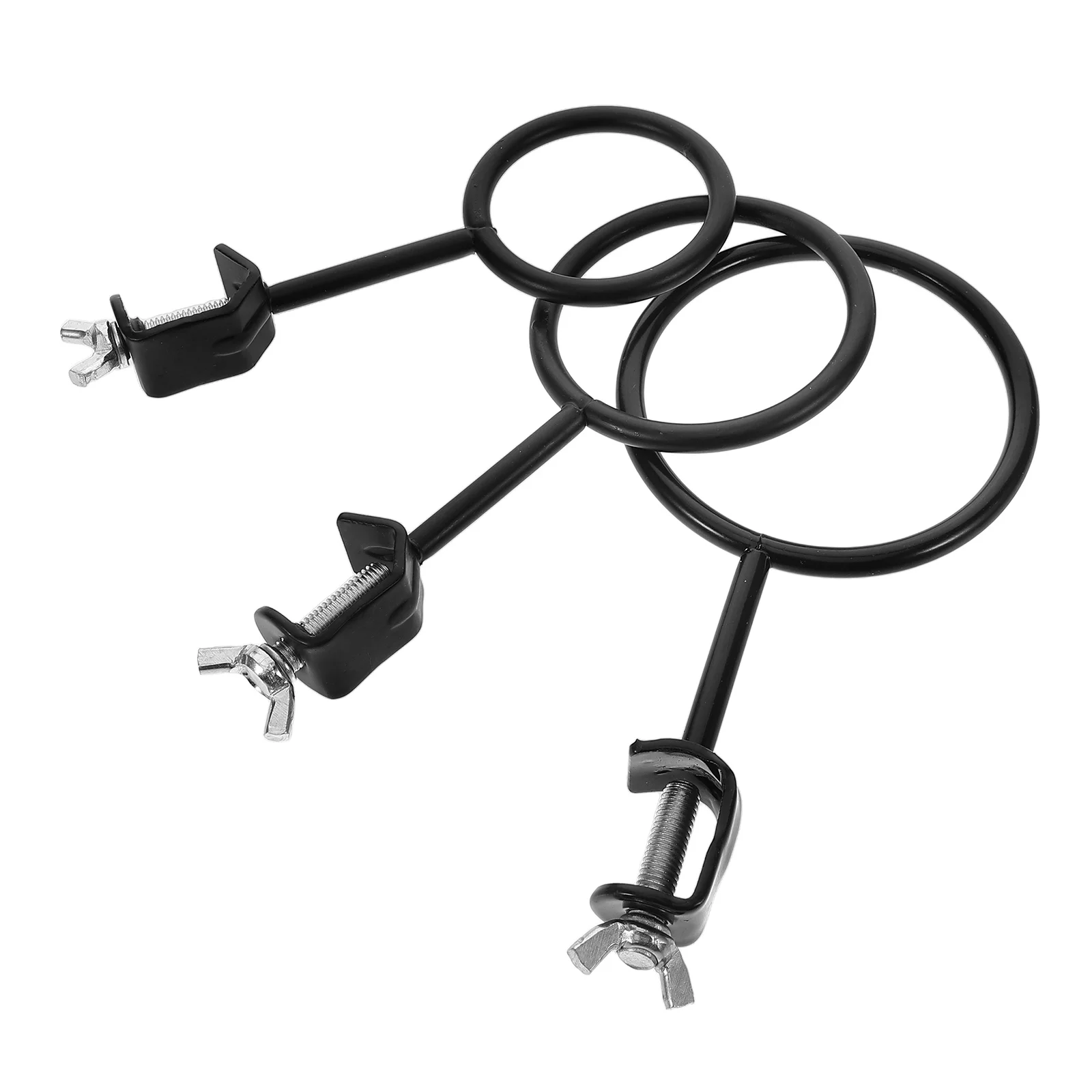 

3pcs Retort Stand Ring Support Flask Beaker Holder Science Experiment Equipment Chemistry Lab Racks Tiger Tube Test Stand Retort