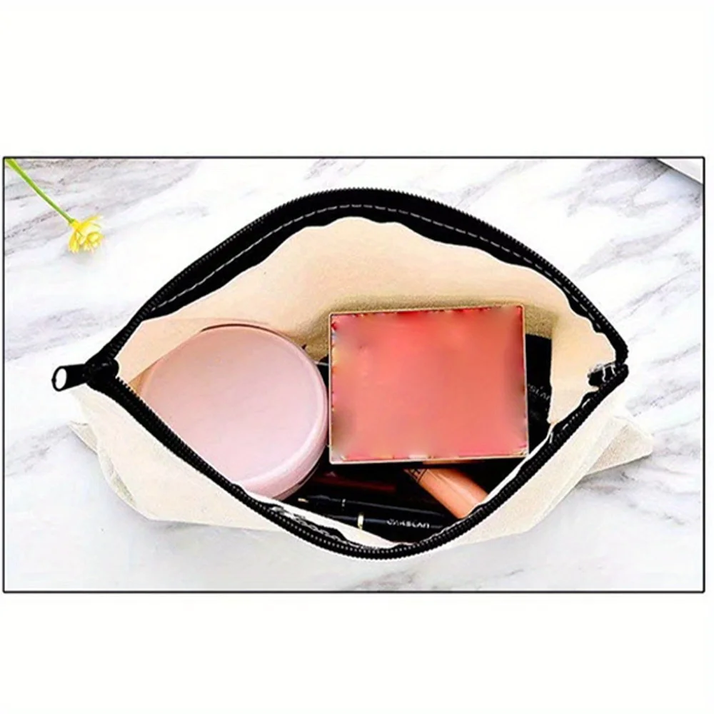 شخصية مخصصة اسم حقيبة مستحضرات تجميل قماش حقيبة يد حقيبة التخزين المحمولة السفر حقيبة مستحضرات تجميل سلسلة الكرتون #4