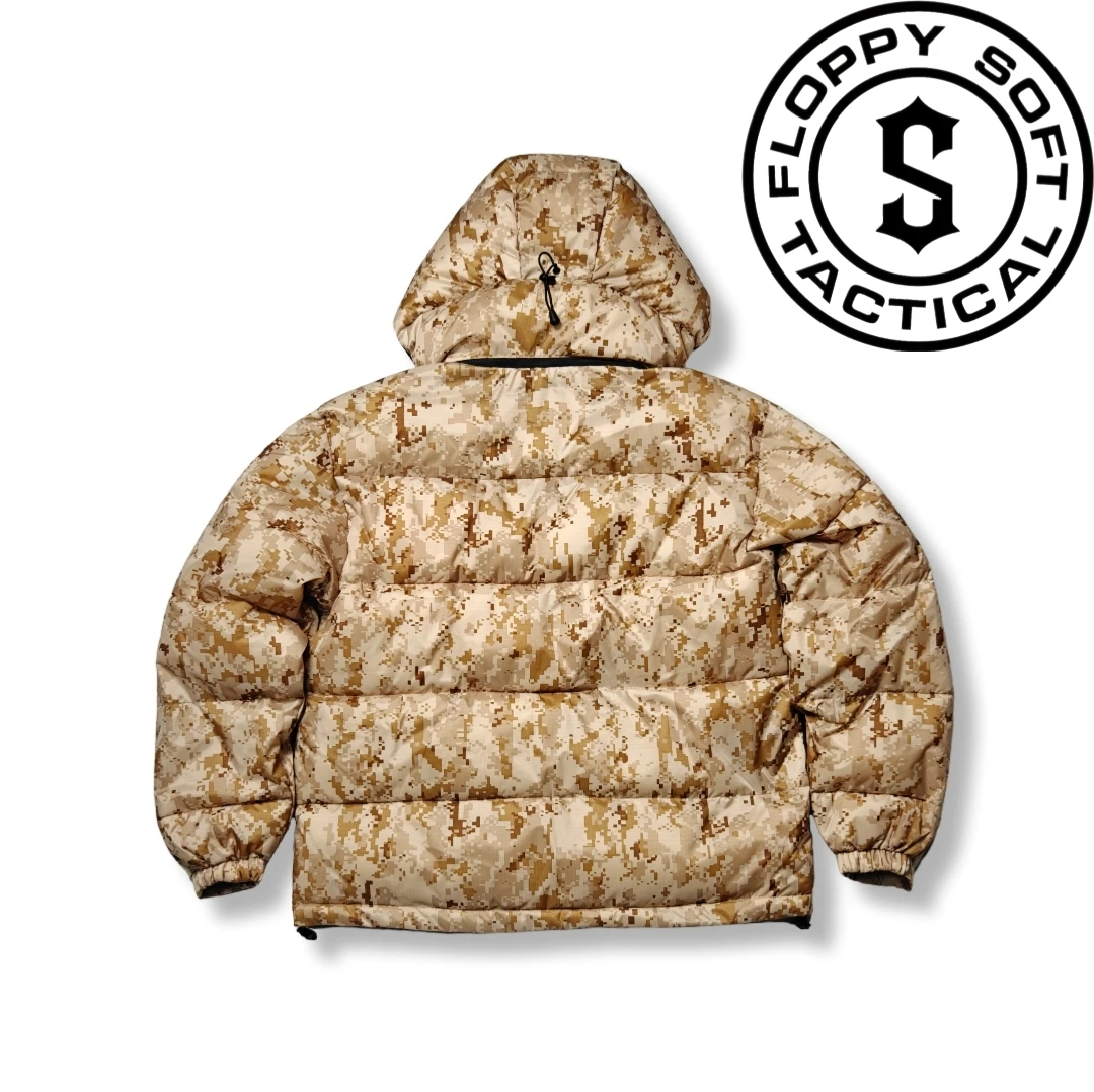 Chaqueta táctica de algodón con capucha para caza al aire libre, chaqueta cálida y gruesa.