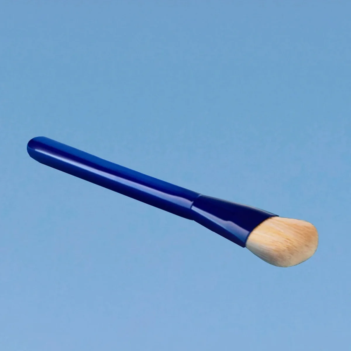 Master Foundation Brush, spurloser flüssiger Foundation-Pinsel mit flachem Kopf, bionische Mais-Seidenborsten, weiche Borsten, die das Gesicht nicht schadet