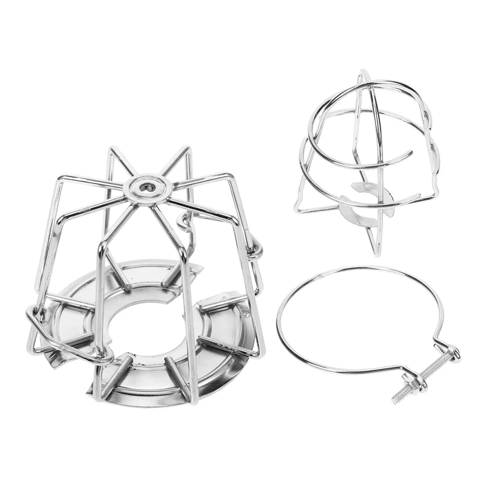 2Pcs Fire Sprinkler Cover Robust Protection Sprinkler Head Cage Heavy Duty Guard Fire Alarm Cover Wall Cage Mount