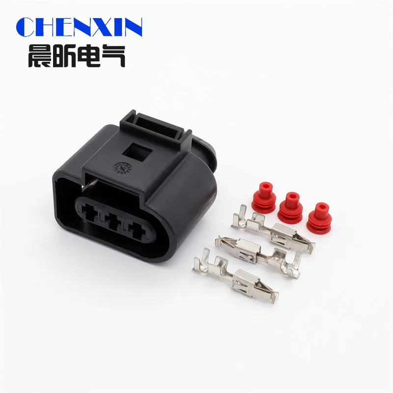 

1 Set 3 Pin 1J0973723 Automotive Sensor Pigtail Connector 3.5 MM Female Plug For VW AUDI Skoda VAG VolksWagen Jetta Golf
