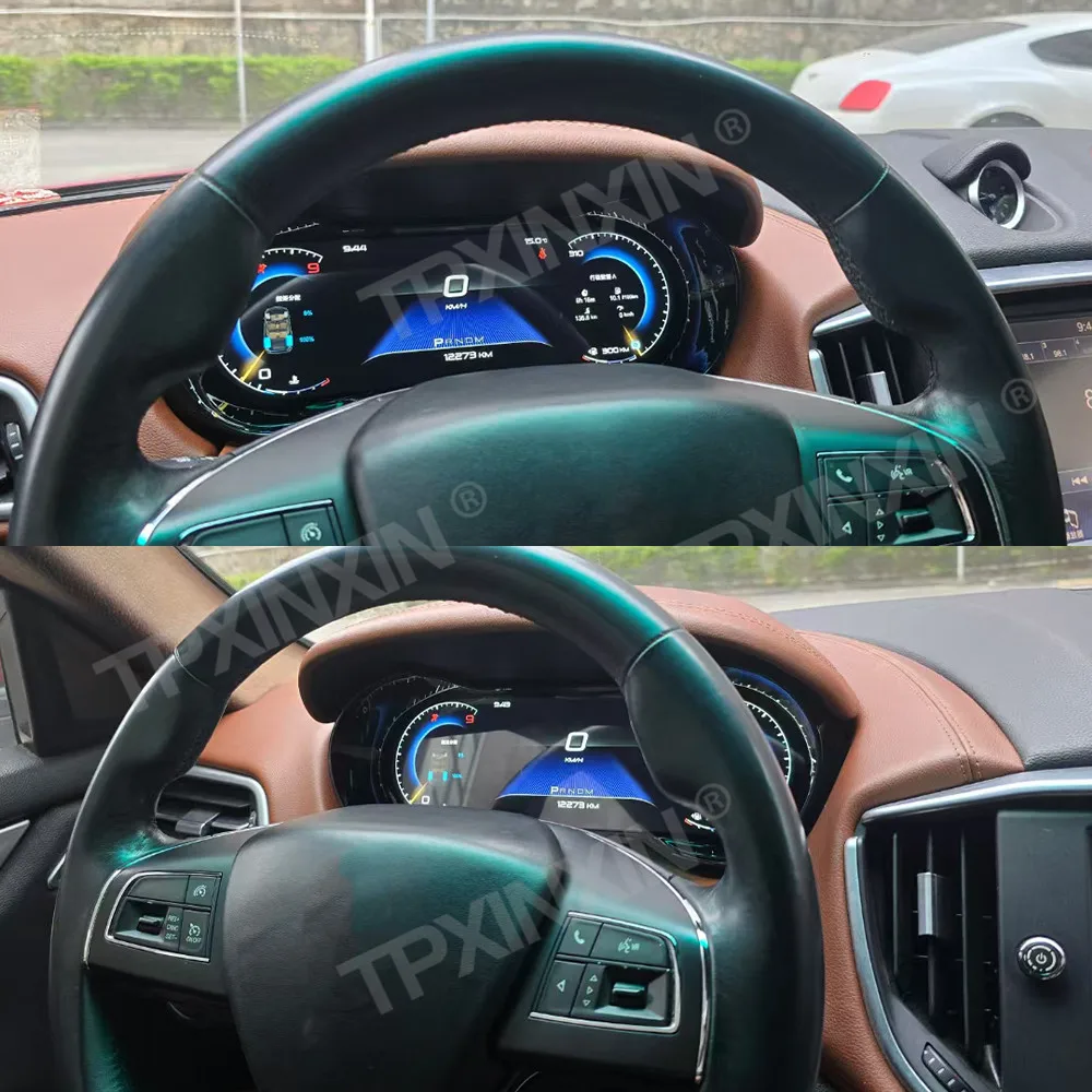 

12.3 Inch Plug and Play Digital Performance Display Dashboard For Maserati Ghibli 2014~2019 DenaliDigital Instrument Cluster