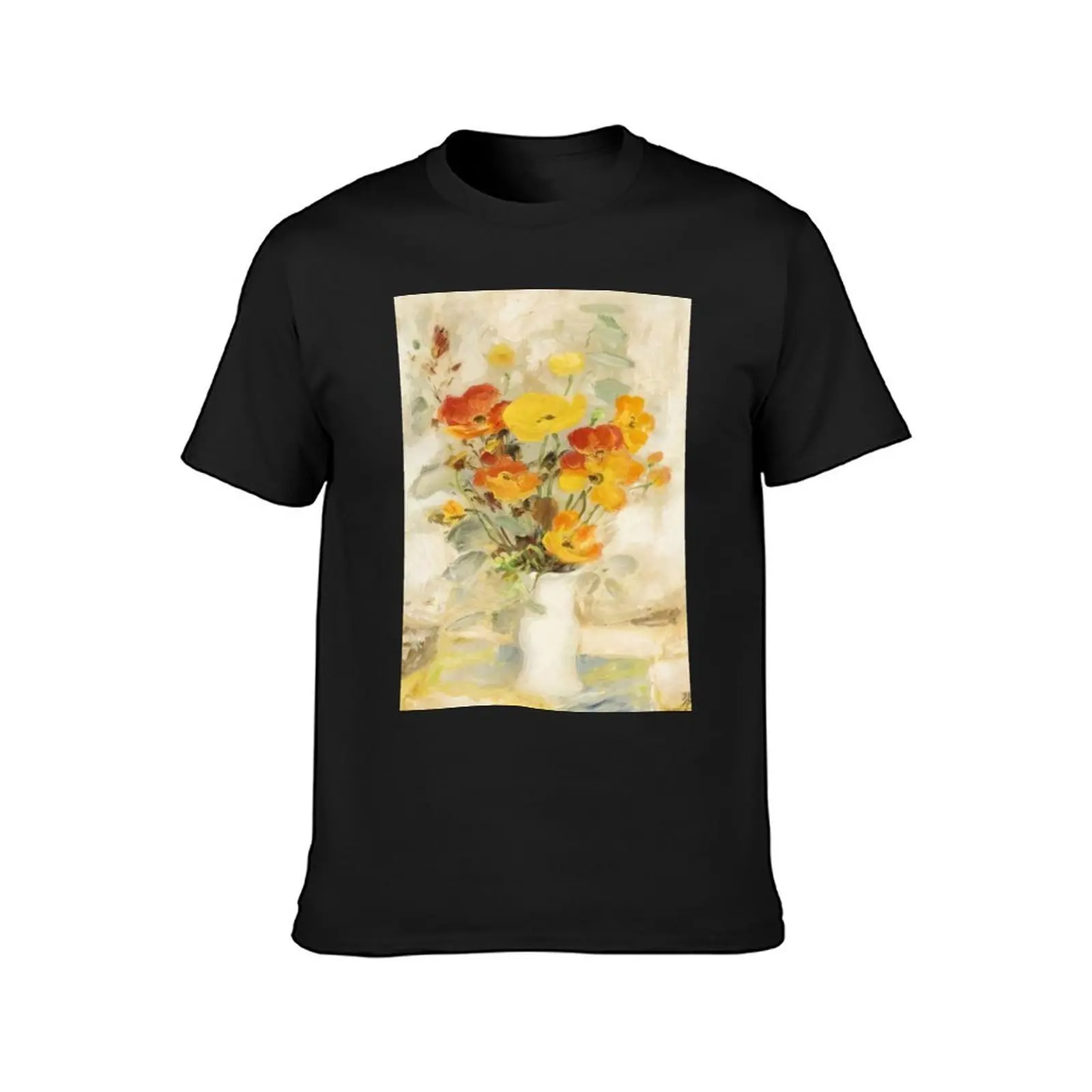 Le Pho - Les Poppies - Post-Impressionism T-Shirt Aesthetic clothing boys animal print anime mens t shirts