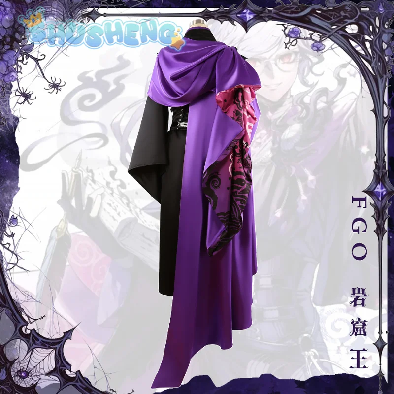 Jeu FGO Edmond Dantès Cosplay Costume, Fate, Grand Order, Carnaval, Bel ensemble d'accessoires Kimono, Hommes, Femmes, Nouvel Uniforme