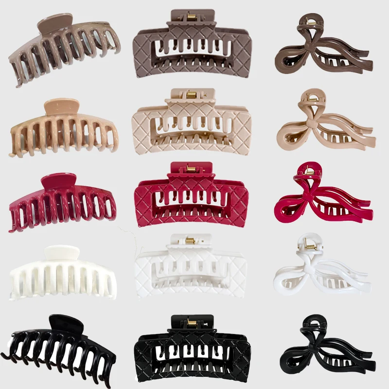 

Пять штук мягких силиконовых однотонных заколок для волос, модные женские заколки в виде акулы, аксессуары для волос