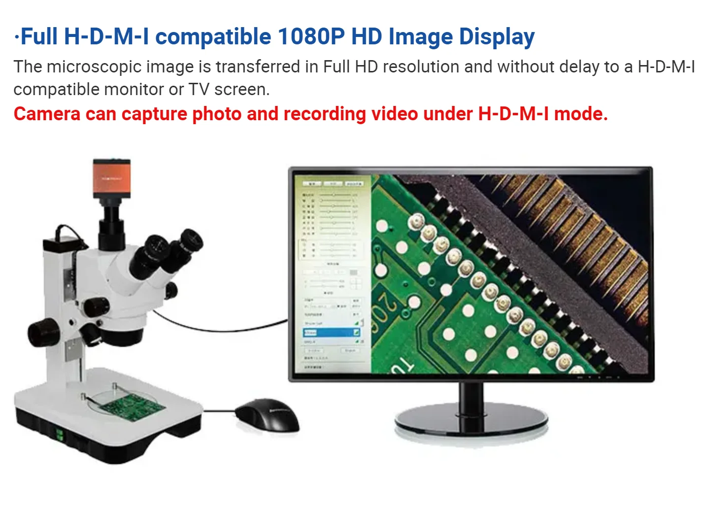 HD-MI 1920*1080 8MP 60fps SVS Series كاميرا رؤية صناعية منخفضة التكلفة لمقطورة الطعام