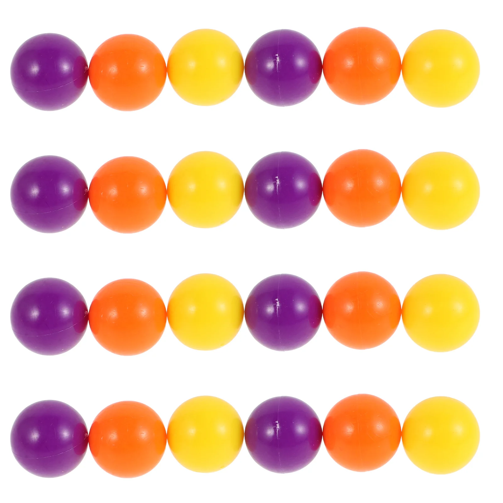 

24 Pcs Marbles Accessories Colorful Game Replacement Balls Cool Decorative Parent-child