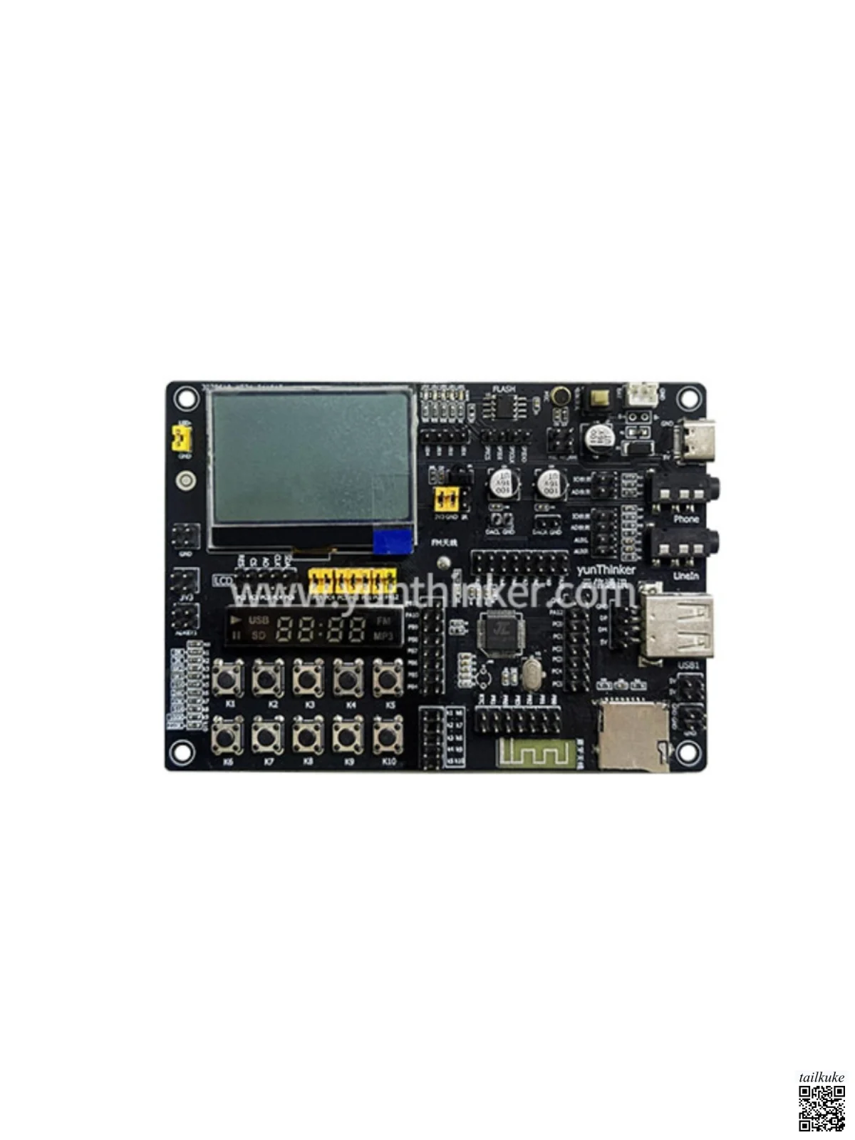 

JL Bluetooth Development Board supports JL AC 695X full range chip solutions JL Technology Development Board