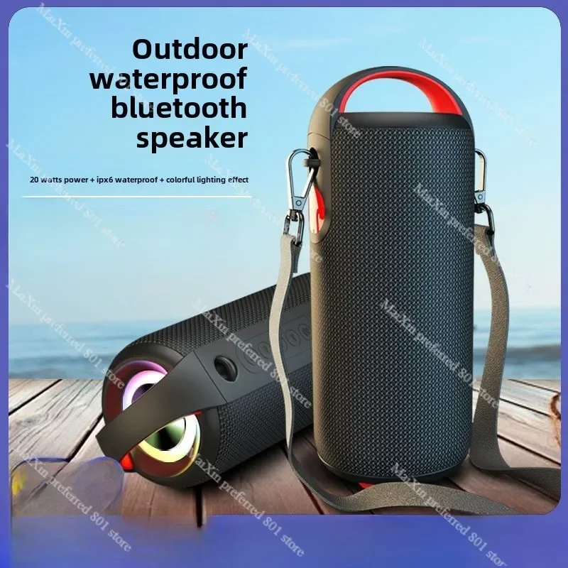 XL-03 High Power Bluetooth Speaker High Volume Subwoofer Portable Outdoor Waterproof Home Karaoke Audio 20W