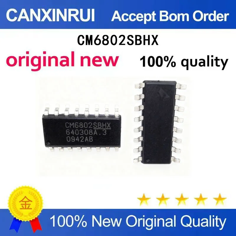 

(5-100 Pieces) Brand new spot CM6802SBHX CM6802 SOP-16 CM6802SBHXISTR