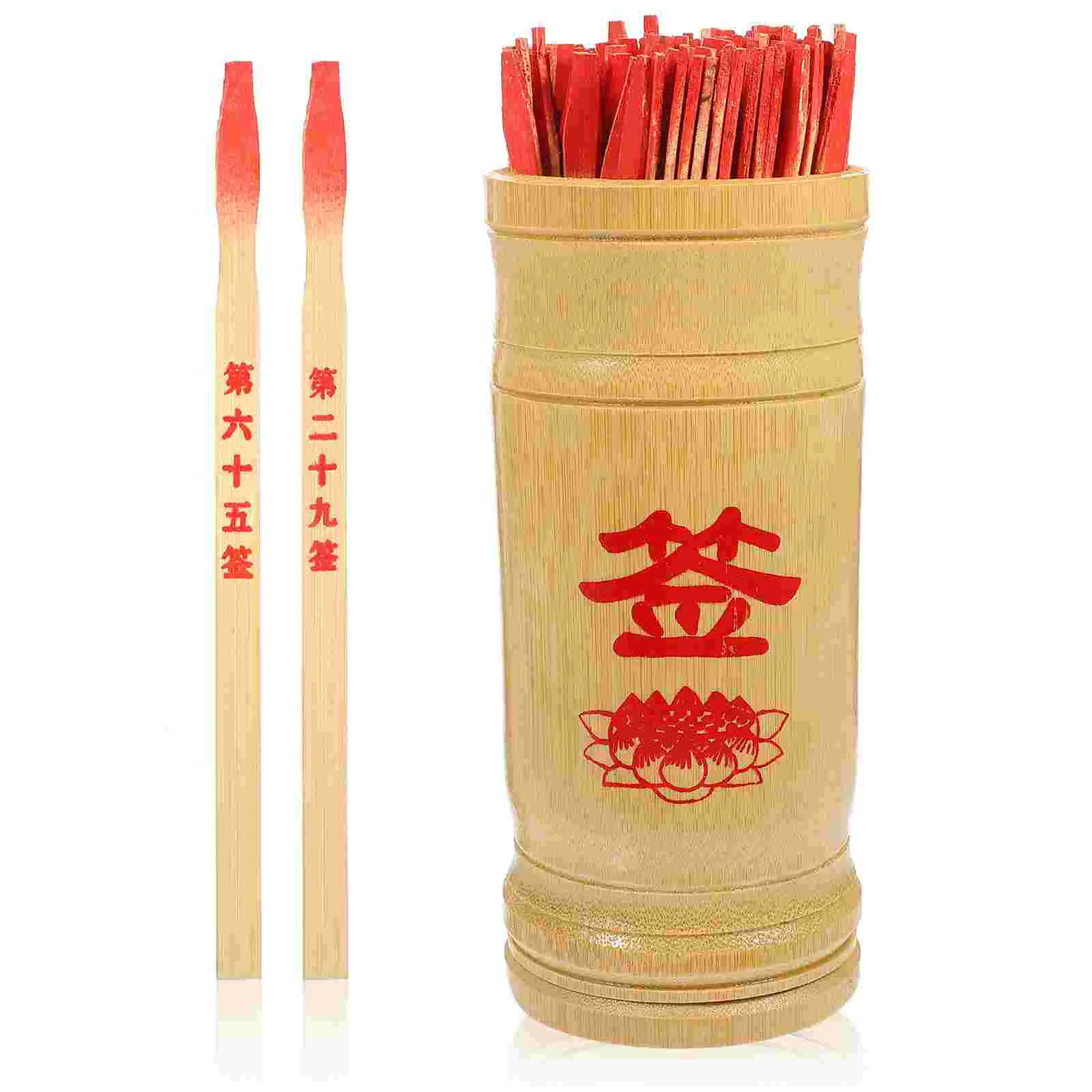 Bamboo Stick Fortune Divination Sticks Fortune-telling Prop Game Props Chinese Lucky