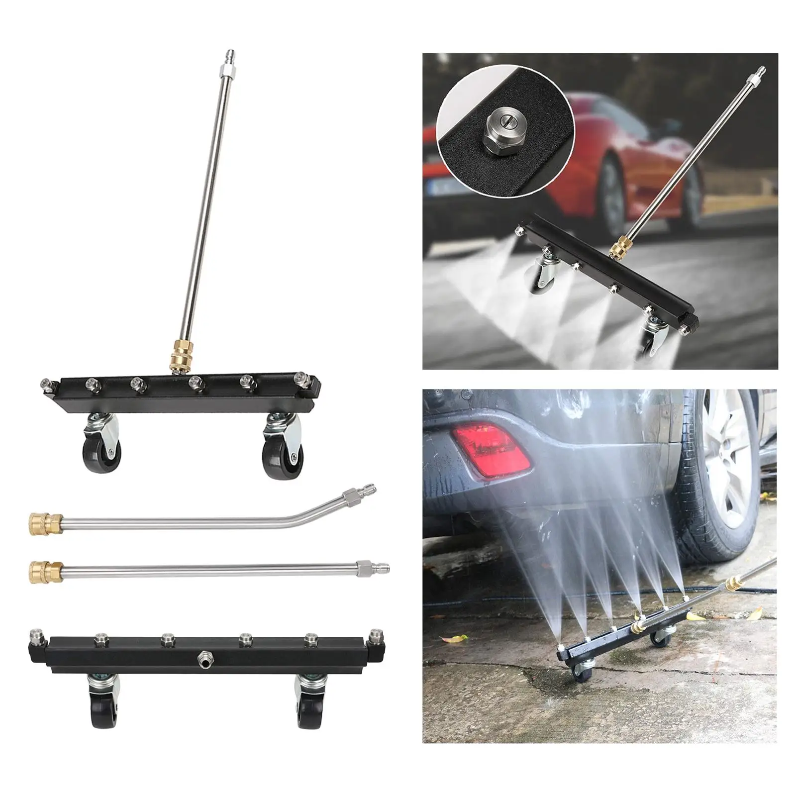 

5000PSI мойка высокого давления, очиститель ходовой части, насадка для мойки шасси автомобиля