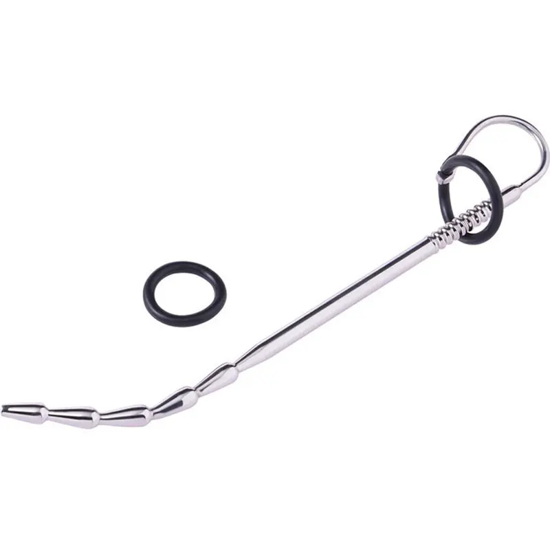 New 270mm Super Long Beaded Urethral Dilator Sounds Penis Plug Insert Sounding Rods Stainless Steel Urethra Beads Sex Toys