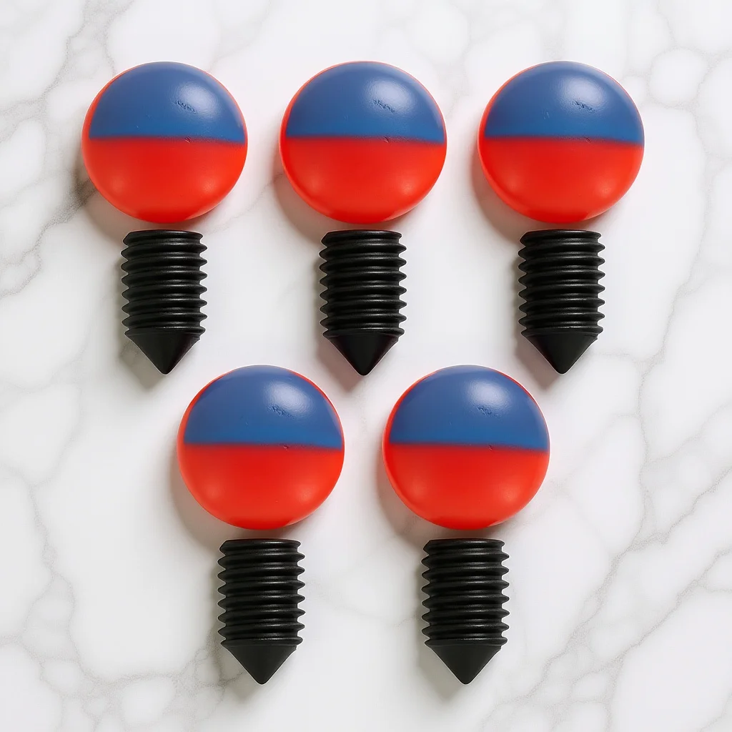 

5pcs Water Tap Hole Cover Red Blue Kitchen Sink Faucet Plug Hot Cold Indicator Universal Fit Bathroom Kitchen Accessories