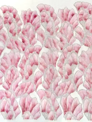 6 best sales rosa pärltyg - №4