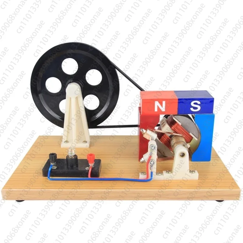 

Hand-cranked AC/DC Generator Experimental Demonstration Equipment, Physical Electromagnetism Experimental Equipment,