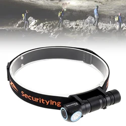 SST40LED Magnetic Charge Headlamp 1130lm 5Mode Super Bright Rechargeable Headlight Flashlight with Power Indicator Magnetic Tail