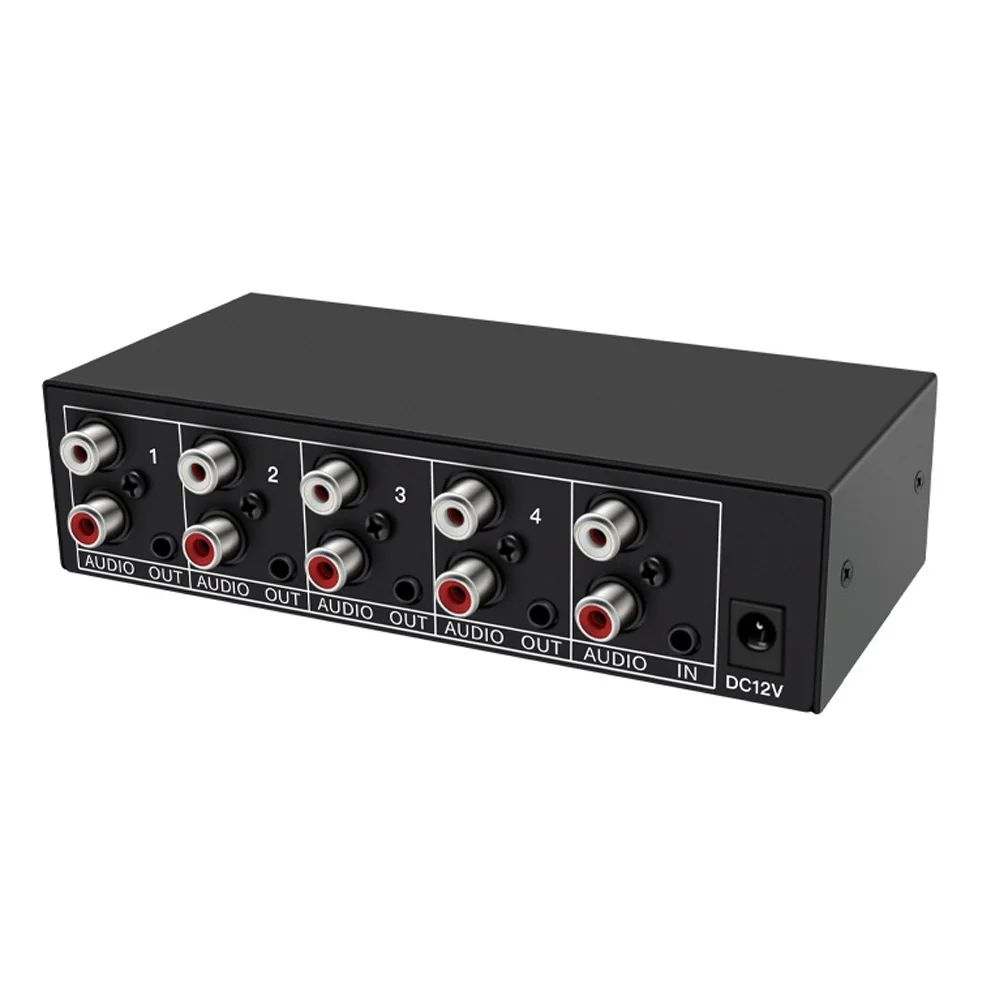 Divisor RCA 1×4 Estéreo – Para PC y Altavoces - imagen 5