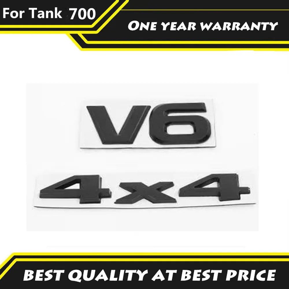 Fit For Tank 700HI4-T 2024 2025 V6 Logo Personalized Car Sticker 4 * 4 Off-road Specific Logo Exterior Decoration