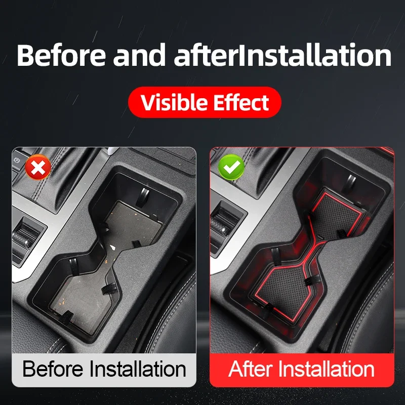 For Toyota Land Cruiser 250 2024 2025 Prado LC250 1958 First Edition interior upgraded accessories modification gate slot mat