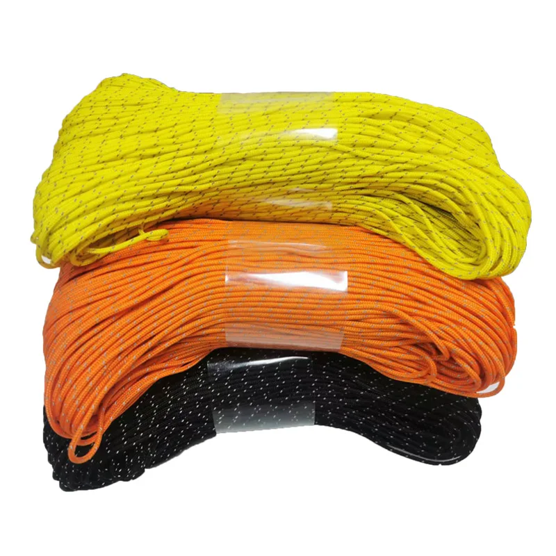 Glowing At Night Reflective Paracord Dia 2mm Paracord For Su