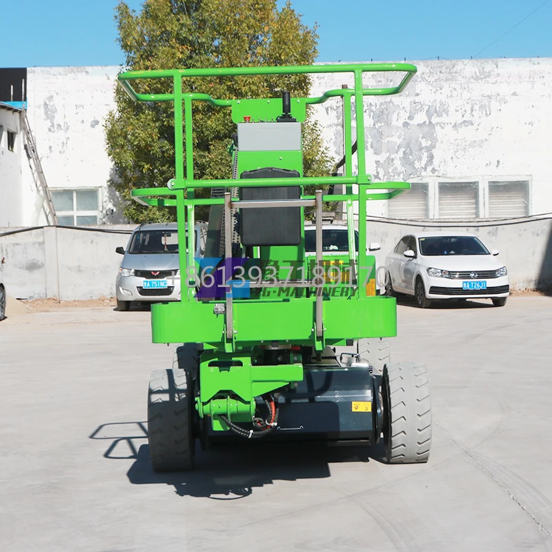 16m 18m Telescopic Towable Self Propelled Articulated Cherry Picker Spider Boom Lift Aerial Work Platform