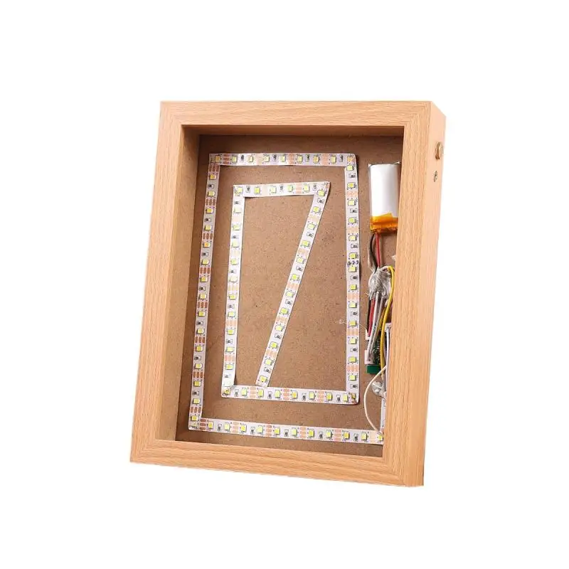 LED Photo Frame Acrylic Lightbox for Home Decor