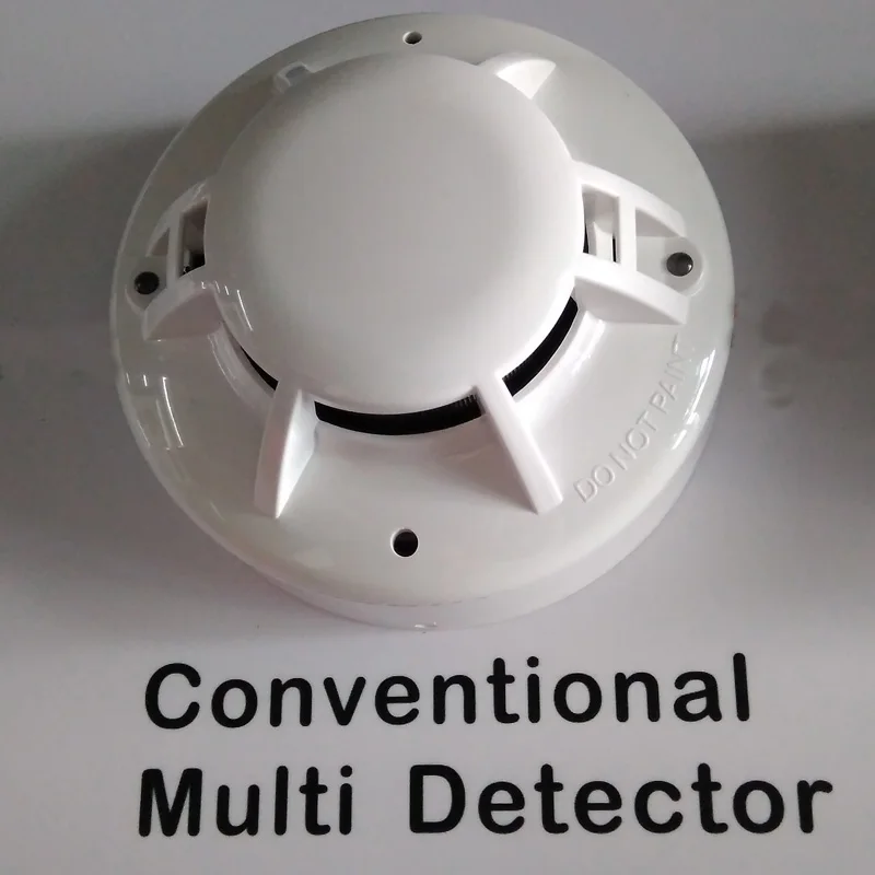 4-wire  Conventional Smoke & Heat Detector  Multi Sensor with Relay output   smoke heat combination alarm