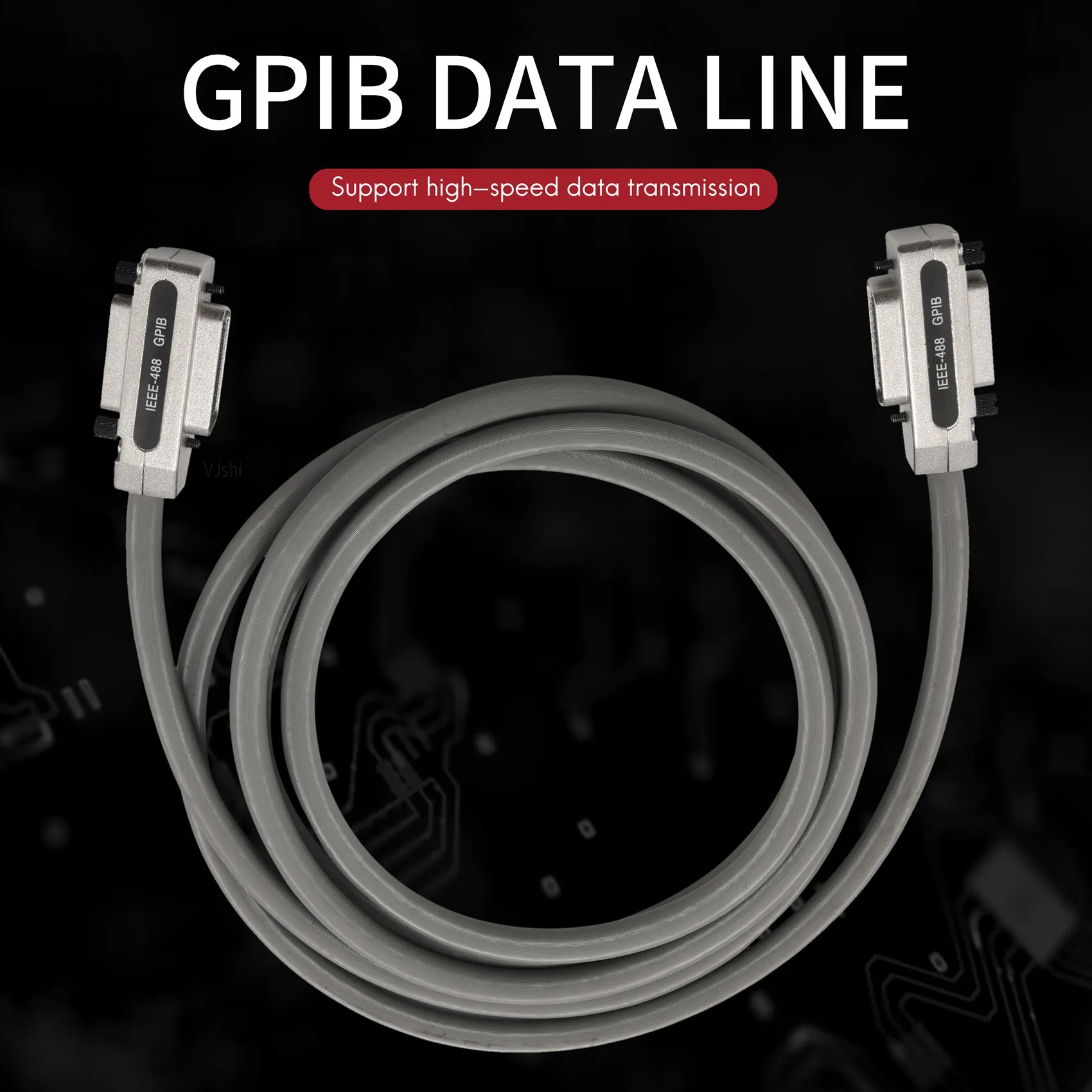 3 Meters IE488 Gpib Data Cable Industrial-Grade Communication Transmission Cable Terminal Pci Industrial Control Cable