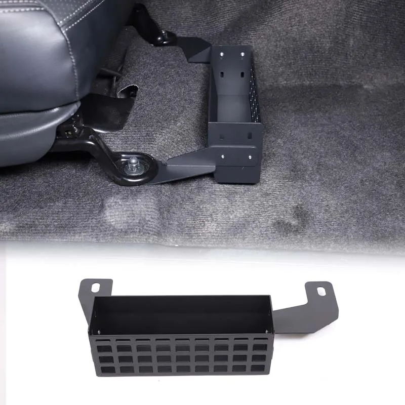 

for Mitsubishi L200 2019-2023 Passenger Seat Storage Box Under Seat Organizer Trash Can Car Interior Accessories