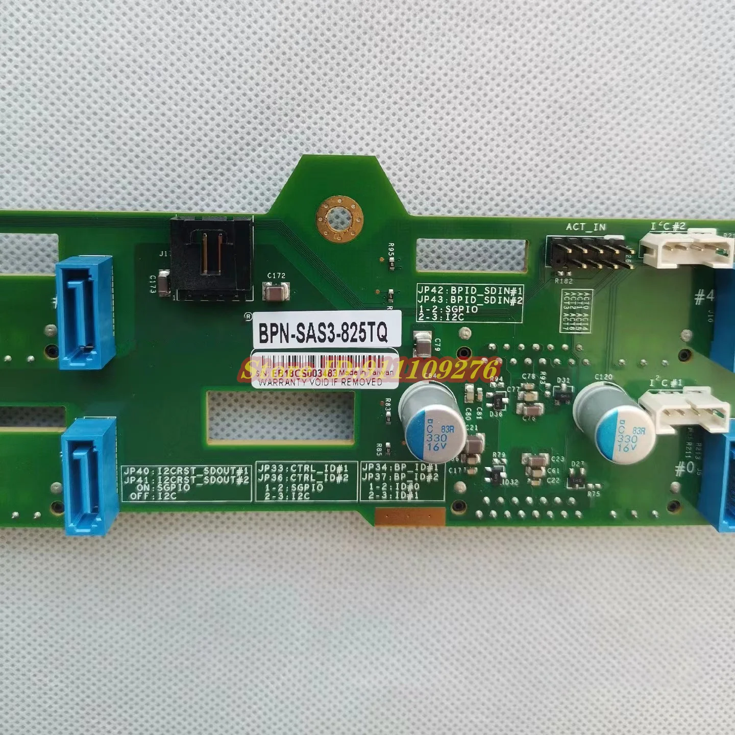 BPN-SAS3-825TQ para backplane Supermicro SAS3-825TQ