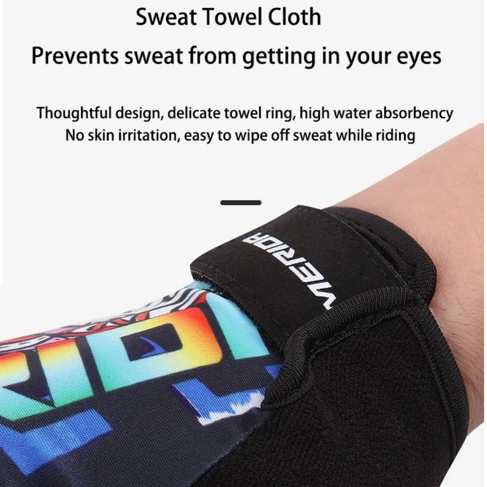Bike Half Finger Gloves Anti Slip Anti Sweat Men Women Half Finger Gloves Breathable Anti Shock Sports Gloves Cycling Accessorie