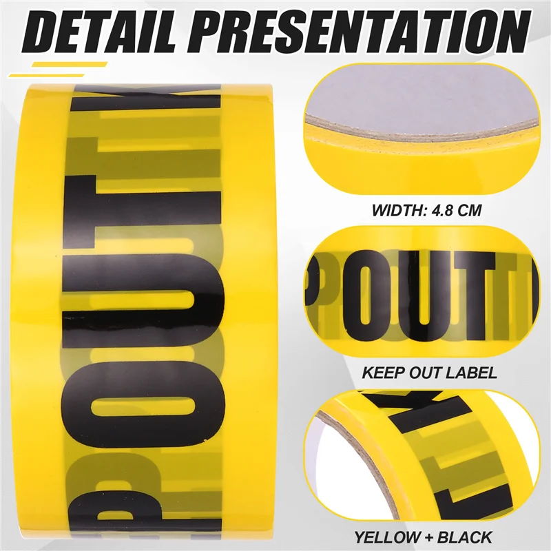 

XFDZ-KEEP OUT Лента для баррикады 25-метровая упаковка на строительной площадке для надежного пикапа