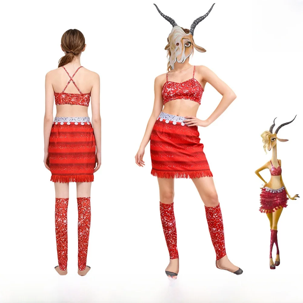 Zootopia 2 Costume de cosplay été eep scène Role-plang Performance loween Festival chinois traditionnel ethnique femmes...