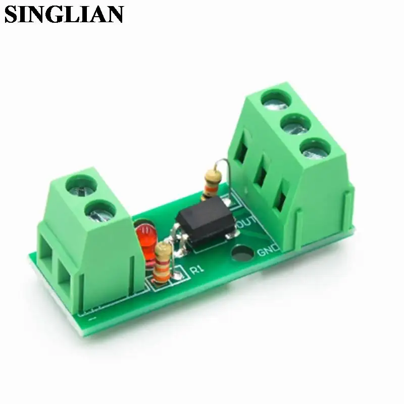 1-Channel 1 Way Optocoupler Isolation Module/EL817/PC817/optoisolator Optocoupler Card Guide Rail Bracket