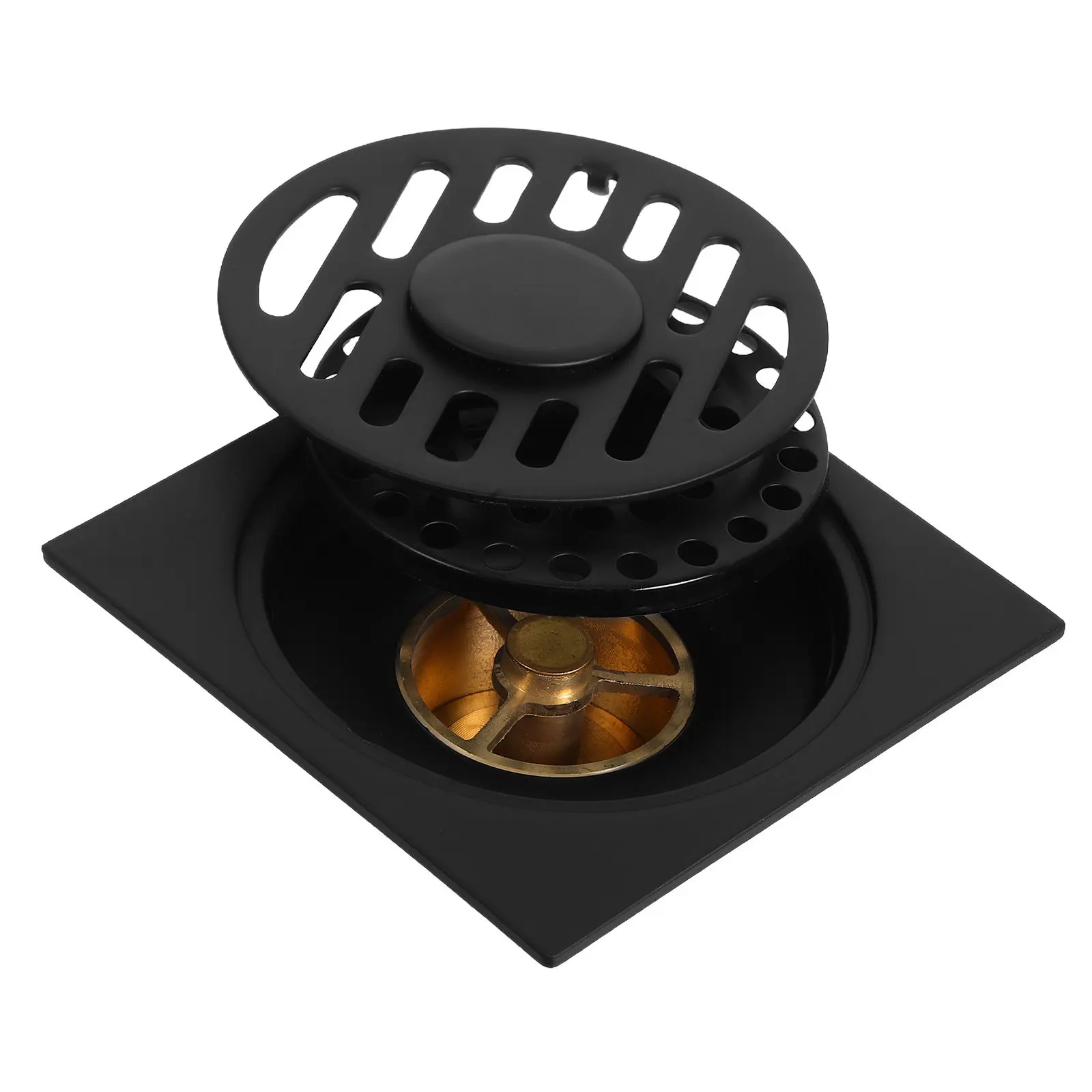 

Washing Machine Floor Drain Stainless Steel Rustproof Strainer Removable Cover for Bathroom Kitchen Anti-Odor Floor Drainer