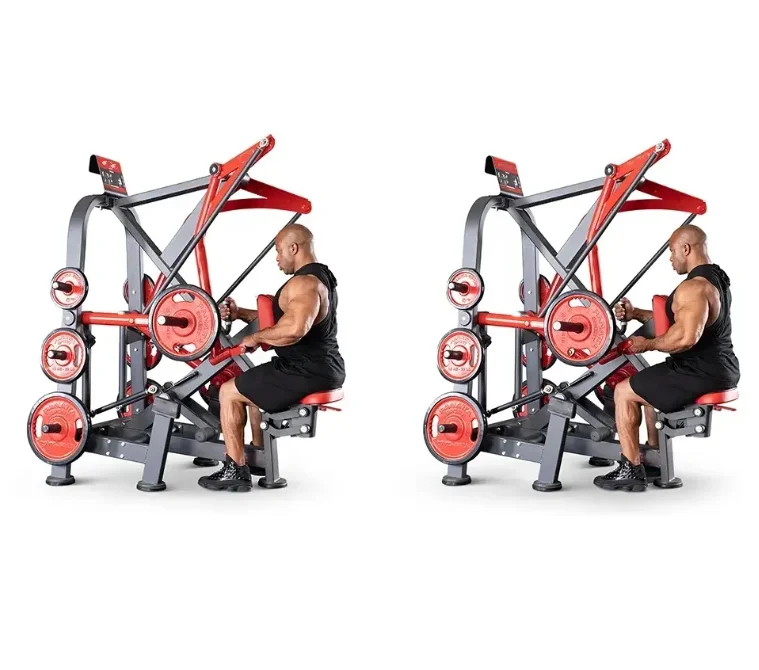 آلة التجديف ذات المقعد المنخفض للمحطة متعددة الوظائف