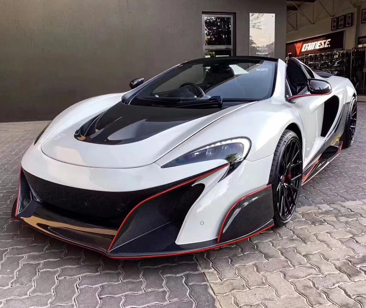

Подходит для McLaren MP4-12C 650S 625C Upgrade P1 Style Carbon Fiber Hood Body Kit