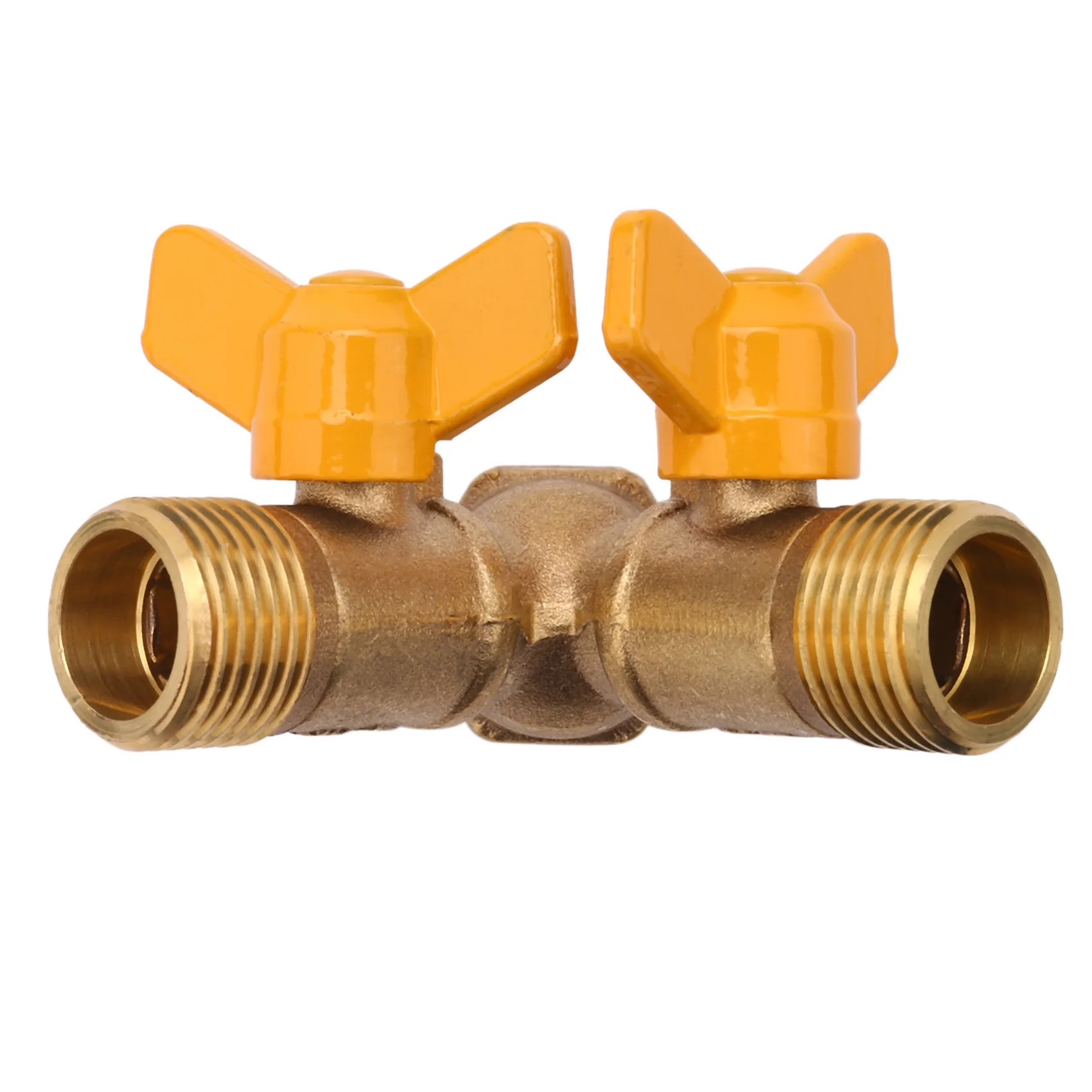 2 ウェイ 1/2 インチ蛇口アダプター屋外庭灌漑タップアダプターとホースディバイダーホット