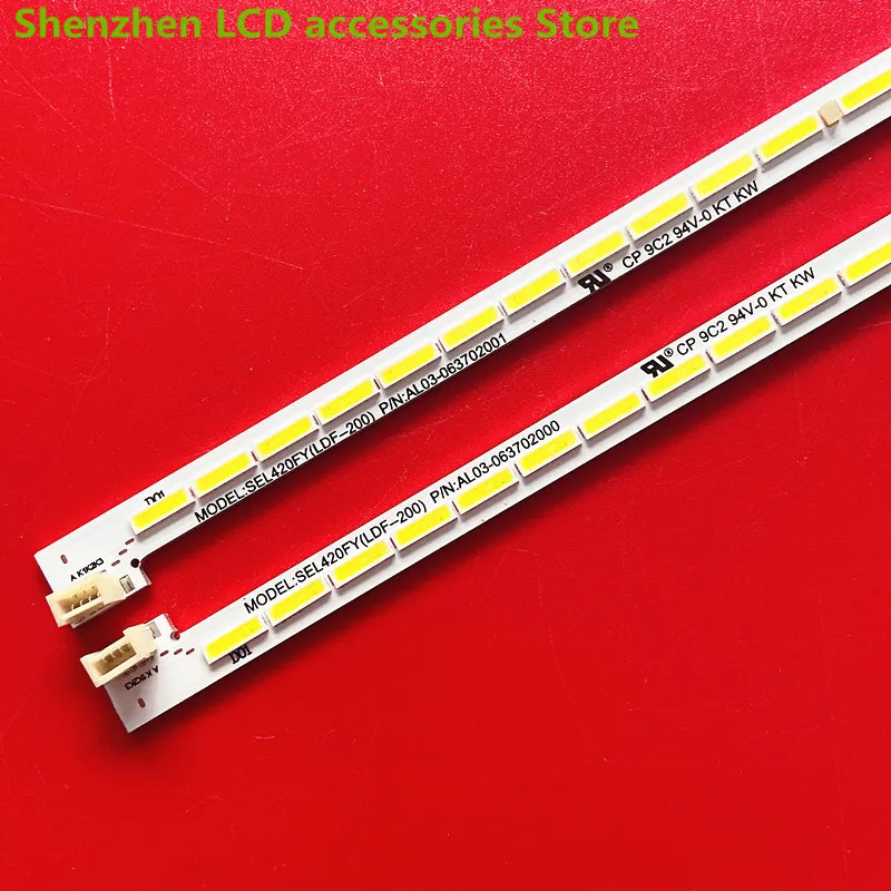 FOR 42E760A SEL420FY(LDF-200)-X2-A  SEL420FY(LDF-200)-X2-B LC420EUJ-SFK2   LCD TV backlight bar  left + right　473MM  60LED  