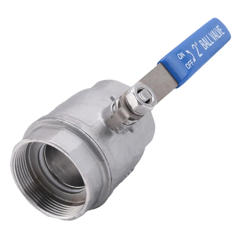 A64K Ball Valve Female Thread 2 Inch 304 Stainless Steel Full Port Female Thread Ball Valve 2 Inch DN50 1000 WOG