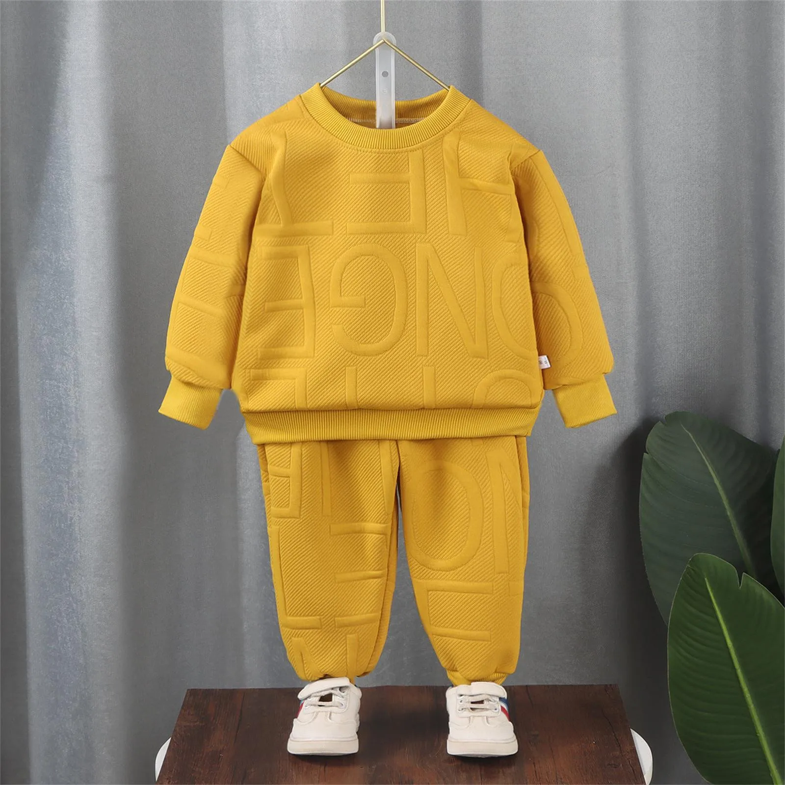 2Pcs Tracksuit Children Boys Girls Casual Clothes Sets Baby Kids Sports Sweatshirt Pants Outfits 1-16 Yrs Children Sweatsuits