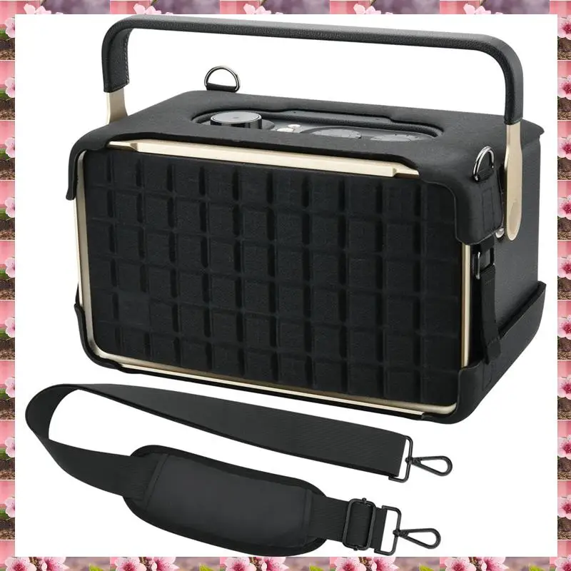 

2025 Txesign Speaker Cover For Authentics 300 Bluetooth Speaker, EVA Carrying Cover Speaker Protective Cover With Shoulder S