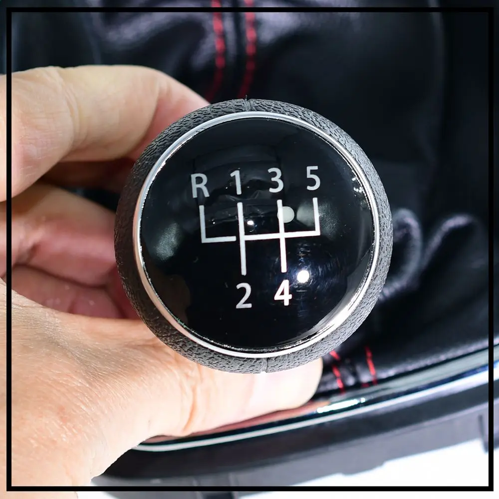 NEW Black 6 Speed Gear Shift Knob For VW Golf MK6  Scirocco 1KD711113A  2004 - 2015