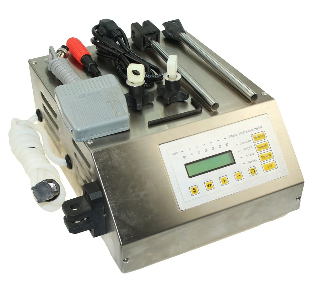 GFK-160 Liquid Filling Machine Honey Milk Oil   Electric Bottle Filler Machine Digital Control Pump Drink Water 5-3500ml